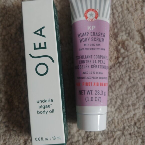 Osea Other - NEW Travel Size bundle of Osea body oil & First Aid Beauty Body Scrub
